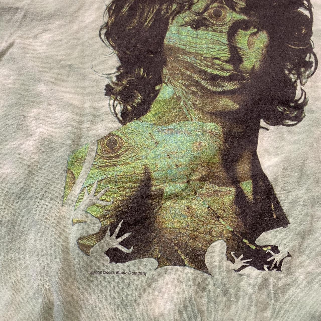 Vintage The Doors American Rock Band Big Image Promo Music Tour Tie Dye T-shirt