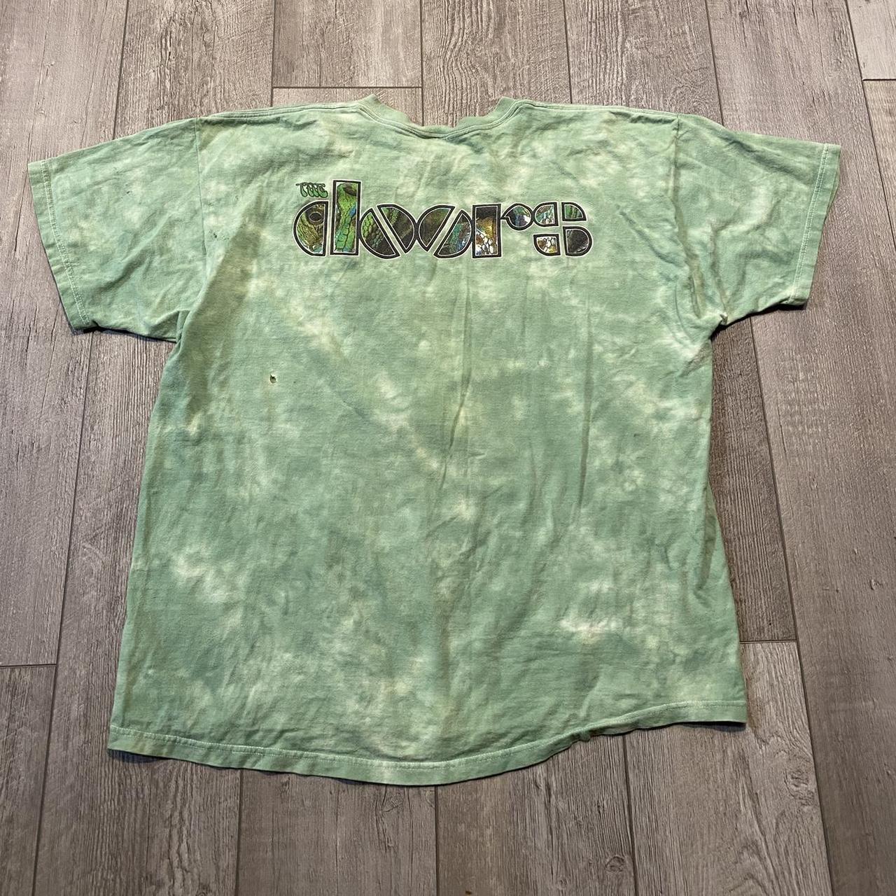 Vintage The Doors American Rock Band Big Image Promo Music Tour Tie Dye T-shirt
