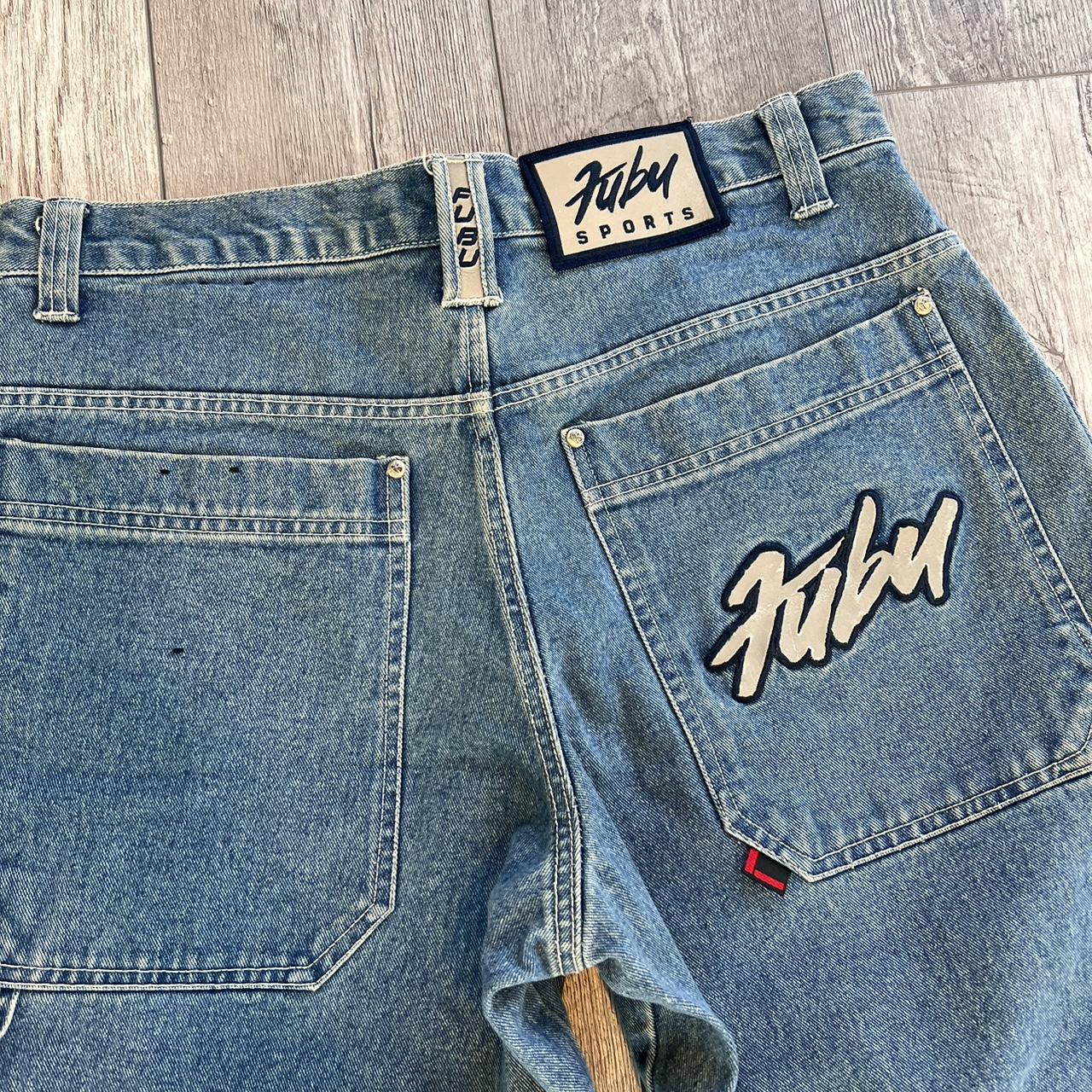 FUBU Men's multi Jeans