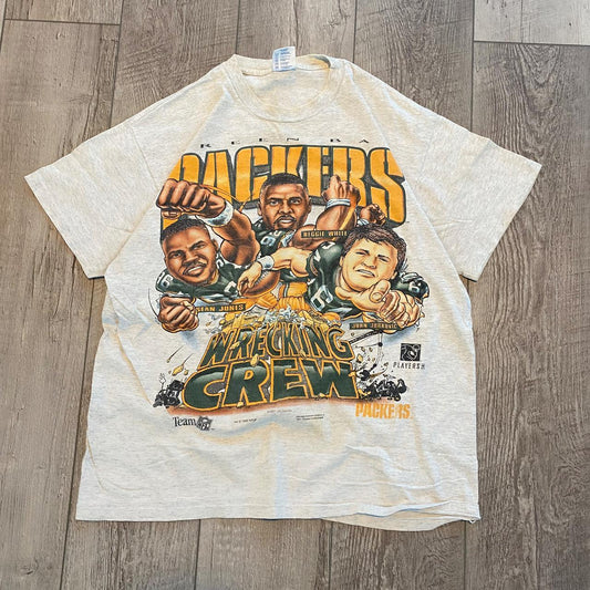 1995 Vintage Green Bay Packers x WRECKING CREW