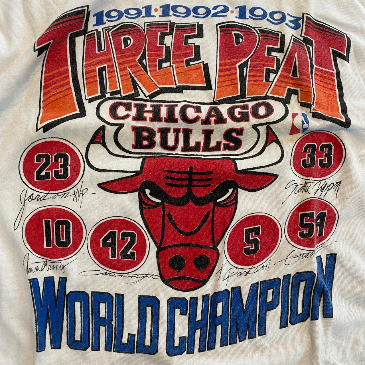 1993 Chicago Bulls Champion Tee