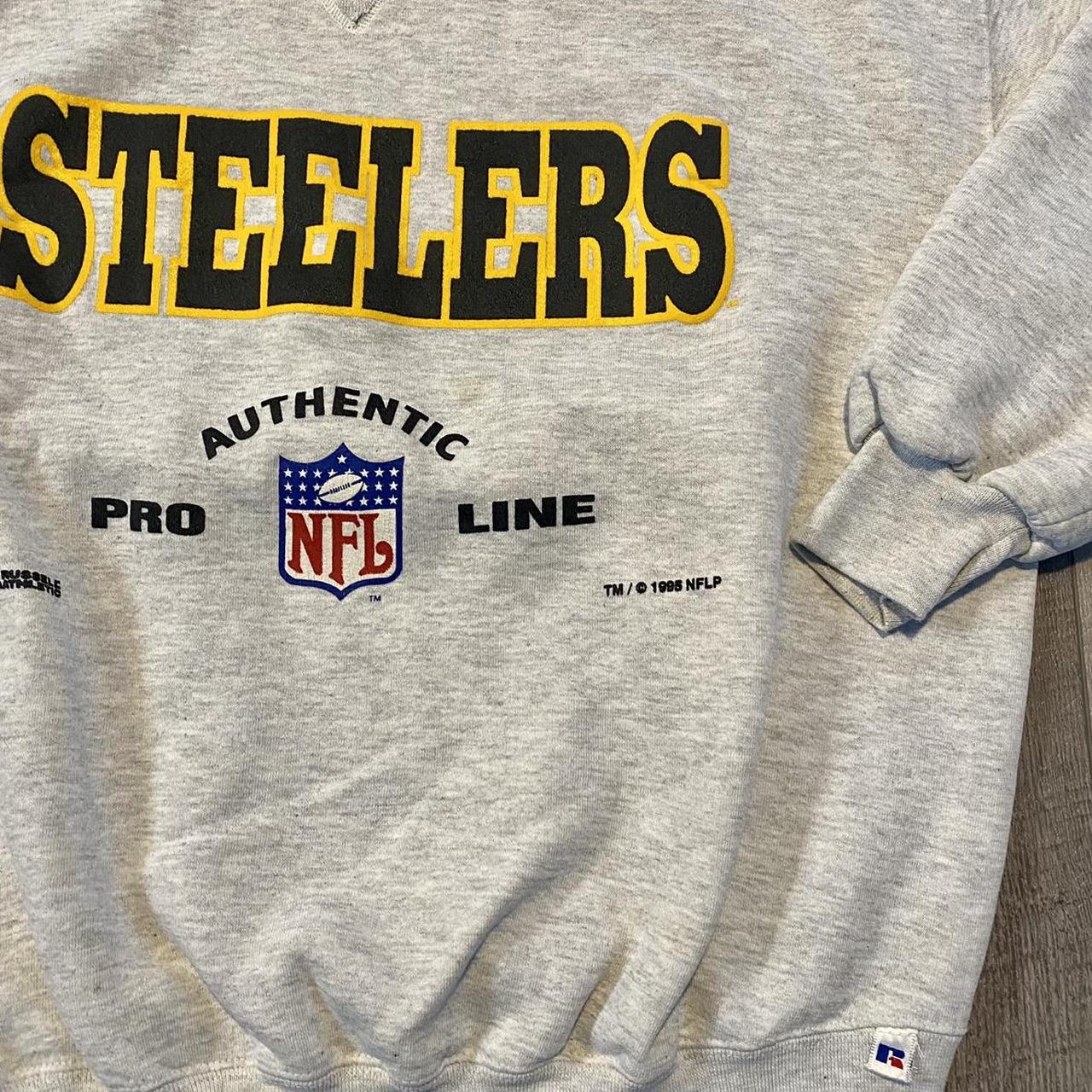 1995 steelers NFL Russel Pro Line Crewneck