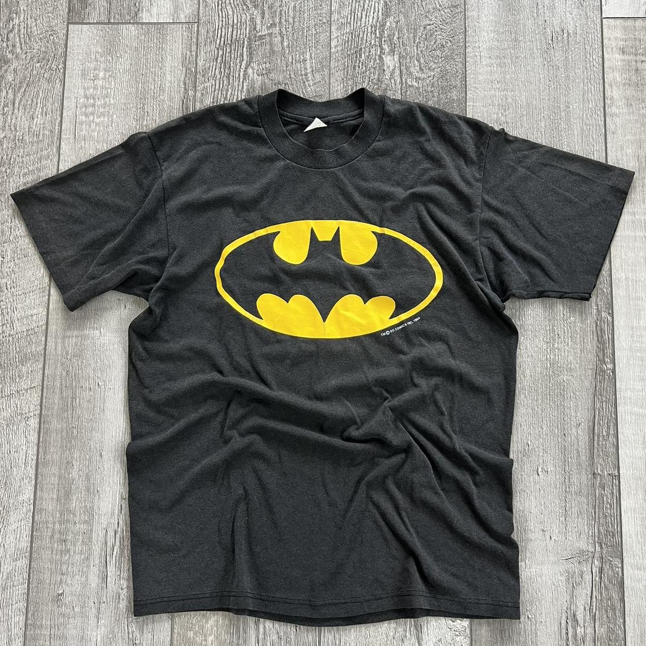 Vintage 1964 Batman Symbol Single Stitch Tee Shirt