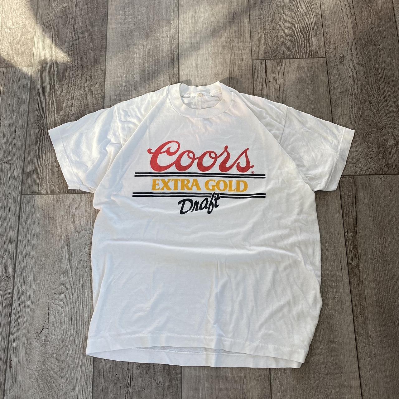 80s Coors Extra Gold Beer Tee